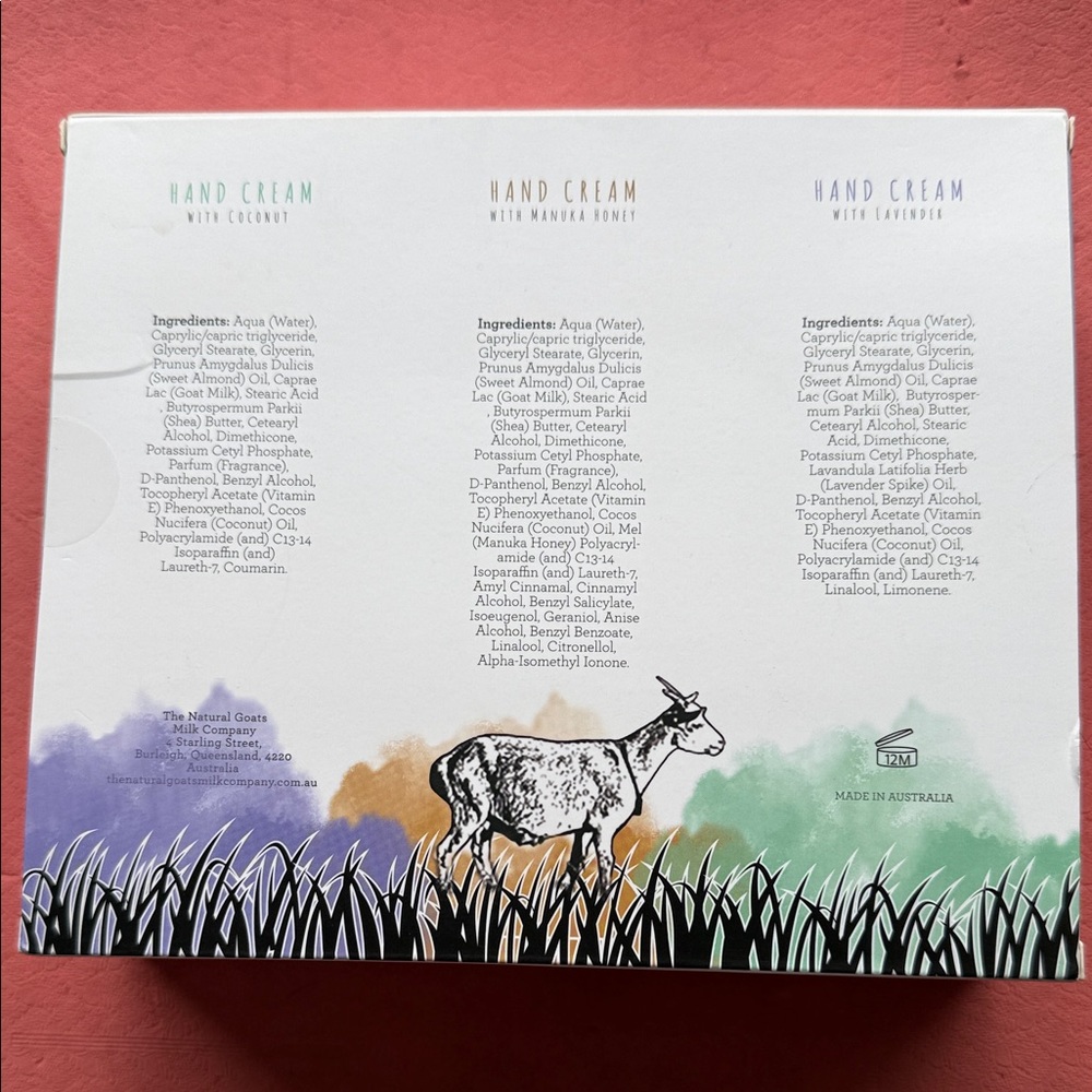 The Natural Company Goats Milk Hand Cream - Picture 2 of 3